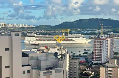 Apartamento com 1 quarto para alugar no Ponta da Praia, Santos 