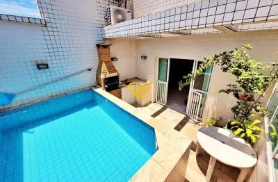 Cobertura com 3 quartos para alugar no Marapé, Santos 