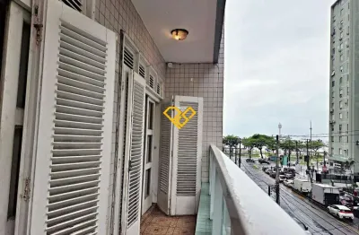 Apartamento com 2 quartos para alugar no Boqueirão, Santos 