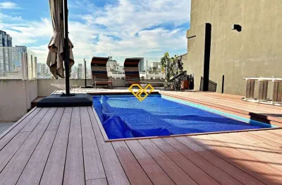 Cobertura com 4 quartos à venda no Ponta da Praia, Santos 