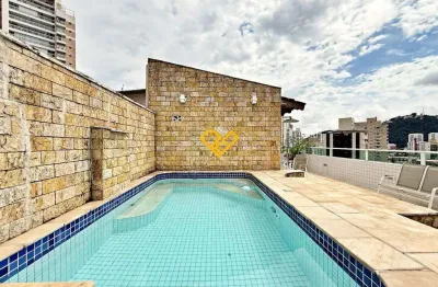 Cobertura com 3 quartos à venda no Gonzaga, Santos 