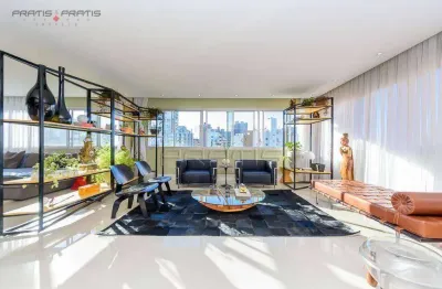 Apartamento com 4 dormitórios para alugar, 274 m² por r$ 12.540,00/mês - bigorrilho - curitiba/pr