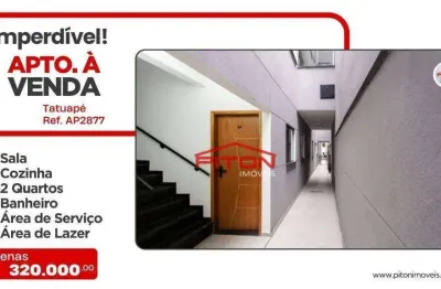 Apartamento com 2 quartos à venda na Rua Monte Santiago, 19, Tatuapé, São Paulo