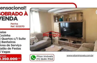 Casa com 3 quartos à venda na Rua Najatu, 119, Penha, São Paulo