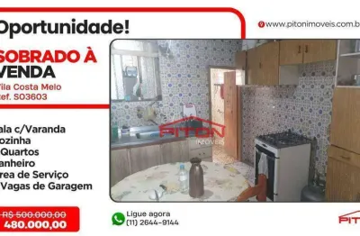 Casa com 3 quartos à venda na Avenida Fortaleza da Conceição, 326, Vila Costa Melo, São Paulo