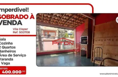 Casa com 2 quartos à venda na Rua Eliezer José de Macedo, 67, Vila Cisper, São Paulo