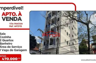 Apartamento com 2 quartos à venda na Rua Coronel Donato, 38, Vila Matilde, São Paulo
