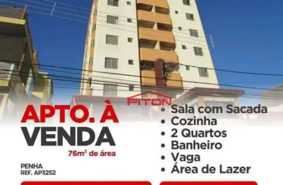 Apartamento com 2 quartos à venda na Rua Embiruçú, 623, Penha, São Paulo