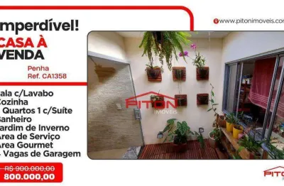 Casa com 3 quartos à venda na Rua Mateus Lourenço de Carvalho, 351, Penha, São Paulo