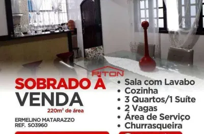 Casa com 3 quartos à venda na Rua Arraial de Santa Bárbara, 382, Ermelino Matarazzo, São Paulo