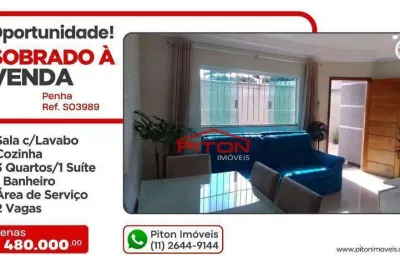 Casa com 3 quartos à venda na Rua Júlio Marcelino de Faria, 95, Cangaíba, São Paulo