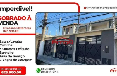 Casa com 3 quartos à venda na Rua Baiepau, 162, Ermelino Matarazzo, São Paulo