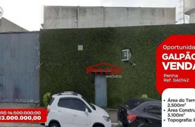 Barracão / Galpão / Depósito com 4 salas à venda na Rua Mercedes Lopes, 1000, Penha, São Paulo