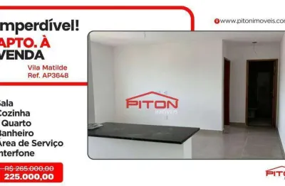 Apartamento com 1 quarto à venda na Rua Teodoro Mascarenhas, 390, Vila Matilde, São Paulo