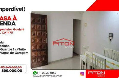 Casa com 4 dormitórios à venda, 229 m² por r$ 890.000,00 - engenheiro goulart - são paulo/sp