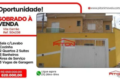 Casa com 2 quartos à venda na Rua Antônio Peres Mulla, 65, Vila Carrão, São Paulo