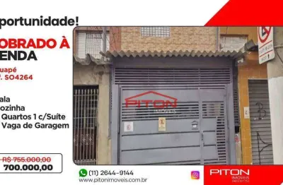 Sobrado com 3 dormitórios à venda, 123 m² por r$ 700.000,00 - tatuapé - são paulo/sp