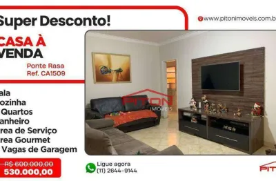 Casa com 3 quartos à venda na Rua Santa Rita do Jacutinga, 366, Ponte Rasa, São Paulo