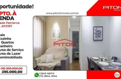 Apartamento com 2 quartos à venda na Rua Caicó, 11, Cidade Patriarca, São Paulo