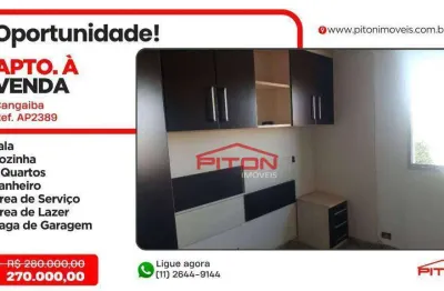 Apartamento com 2 quartos à venda na Rua Tânia Maria, 109, Cangaíba, São Paulo