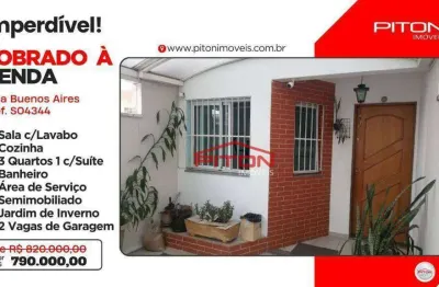 Casa com 3 quartos à venda na Rua Louis Garneray, 11, Vila Buenos Aires, São Paulo