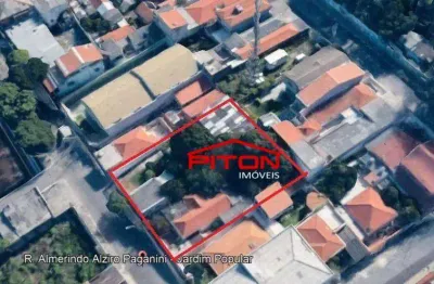 Terreno a venda - 700m2 - 20,00 x 35,00 - jardim popular - são paulo/sp