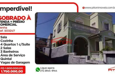 Casa com 4 quartos à venda na Rua Comendador Cantinho, 352, Penha, São Paulo