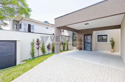 Casa com 3 quartos à venda na rua francisco beltrão, 271, cidade jardim, são josé dos pinhais, 107 m2 por r$ 650.000