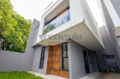 Casa com 3 quartos à venda na travessa ferreira, 20, uberaba, curitiba, 137 m2 por r$ 749.000