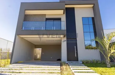 Casa em condomínio fechado com 3 quartos à venda na rua dos pintassilgos, 130, afonso pena, são josé dos pinhais, 223 m2 por r$ 1.790.000