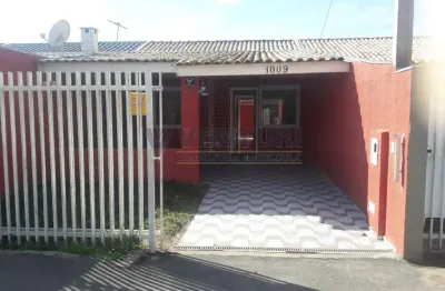 Casa com 2 quartos à venda na rua aníbal silva, 1009, parque da fonte, são josé dos pinhais, 63 m2 por r$ 310.000