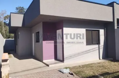 Casa com 3 quartos à venda na rua rosária da rocha rabelo, 136, del rey, são josé dos pinhais, 61 m2 por r$ 365.000