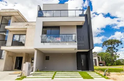 Casa em condomínio fechado com 5 quartos à venda na rua manoel martins, 905, costeira, são josé dos pinhais, 225 m2 por r$ 1.350.000