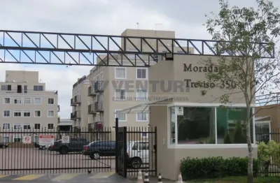 Apartamento com 3 quartos para alugar na rua acre, 350, boneca do iguaçu, são josé dos pinhais, 48 m2 por r$ 1.800