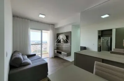 Apartamento mobiliado com 2 quartos 1 suíte 2 vagas a venda na ponte preta em campinas-sp