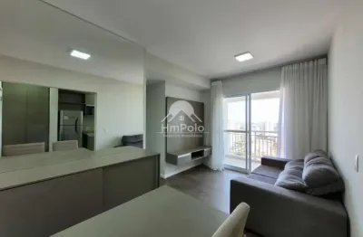 Apartamento mobiliado 2 quartos 1 suite 2 vagas a venda na ponte preta em campinas-sp