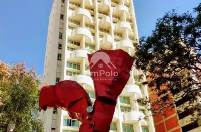 Apartamento (loft) mobiliado alugado à venda no cambuí em campinas/sp.