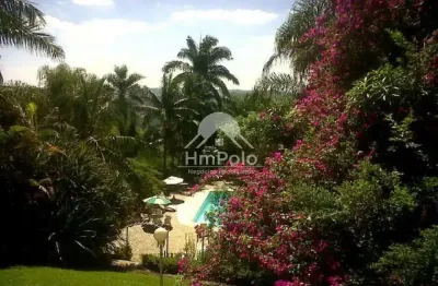 Chacara em condominio com 5 suites - edicula e casa de hospedes em valinhos - campinas - sp