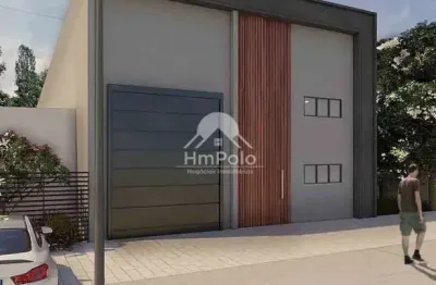Galpão comercial 4 banheiros e 4 vagas para aluguel em paulinia/sp