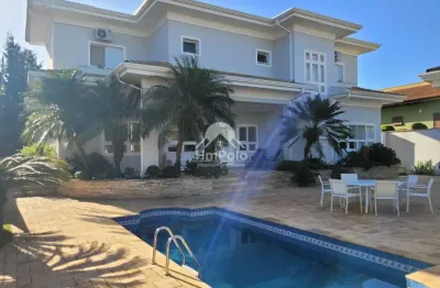 Casa sobrado em condomínio com 3 suítes 6 banheiros 4 vagas à venda no alphaville campinas/sp