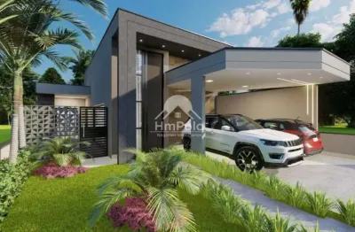 Casa em construção no condomínio terras da estância em paulínia/sp
