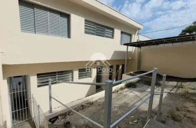 Casa sobrado para locação e venda com 3 quartos, 2 garagens na vila industrial em campinas/sp