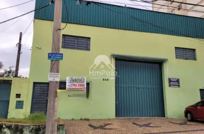 Barracão para venda com 392 m², zm2 na vila industrial em campinar/sp