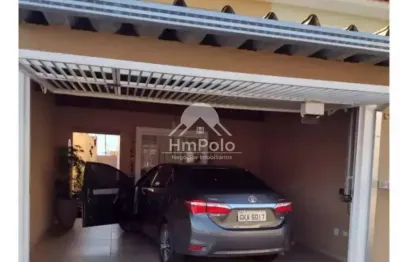 Sobrado à venda em indaiatuba, jardim eldorado, com 3 quartos, com 125 m²