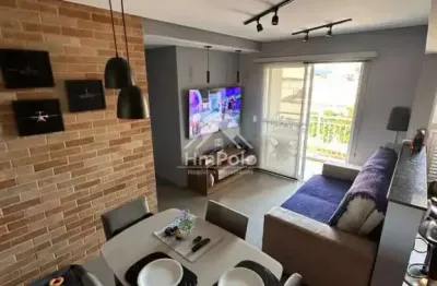 Apartamento à venda em campinas, ponte preta, com 2 quartos, com 60 m², condomínio alto da abolição