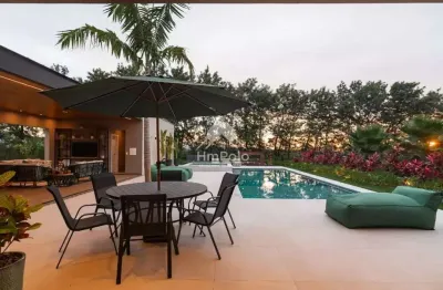 Casa à venda em cabreuva, jacaré, com 5 suítes, com 535 m², portal japy golf club