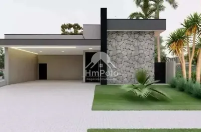 Casa à venda em paulínia, parque brasil 500, com 4 suítes, com 271.46 m², residencial villa lobos