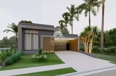 Casa à venda em paulínia, parque brasil 500, com 3 suítes, com 193.22 m², residencial royal garden