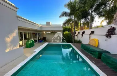 Casa à venda em campinas, loteamento parque dos alecrins, com 3 suítes, com 215.73 m²