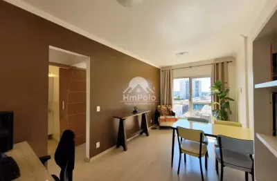 Apartamento à venda em campinas, jardim brasil, com 1 suíte, com 55 m², edifício portinari